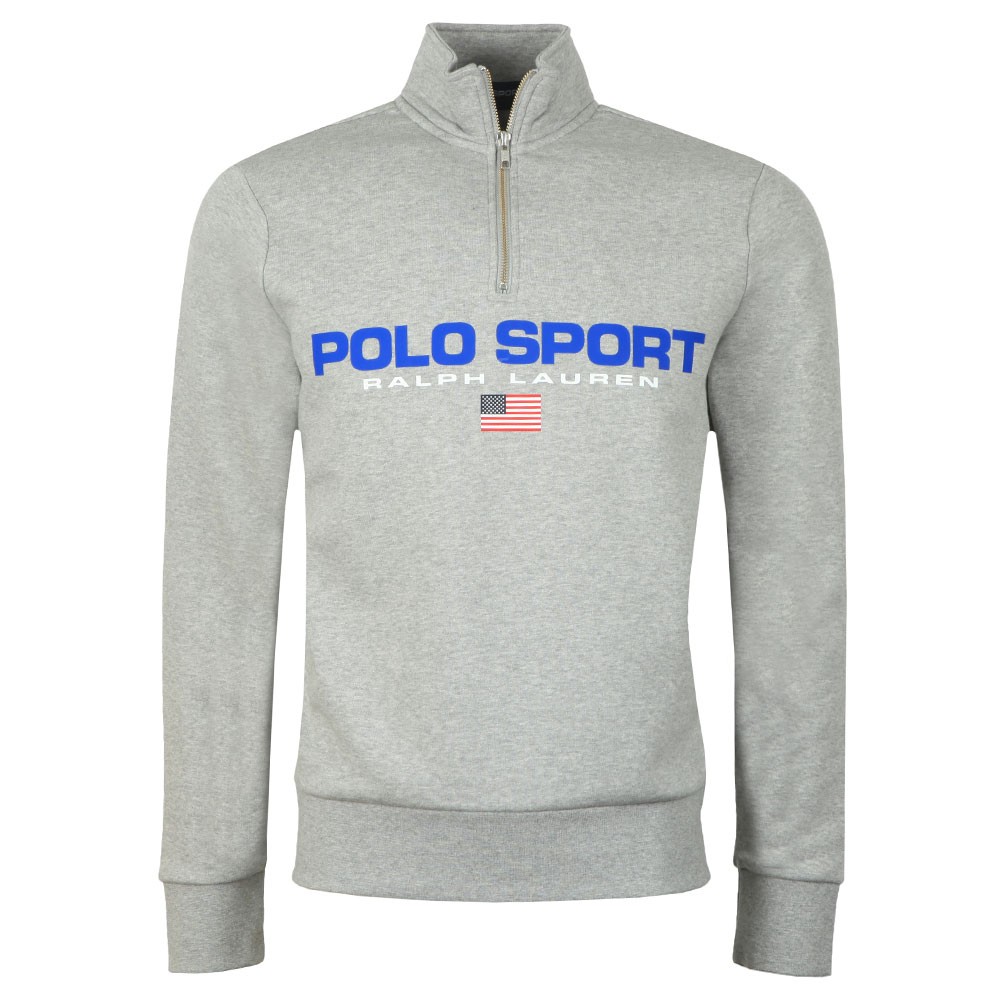 POLO　Ralph Lauren　sports Polo Sport Ralph Lauren Logo Half Zip Sweatshirt | Oxygen Clothing