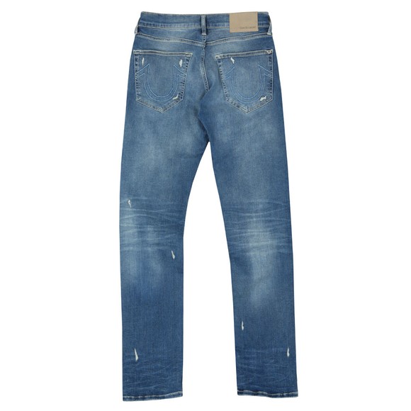 True Religion Mens Blue New Rocco Destroyed Jeans #2