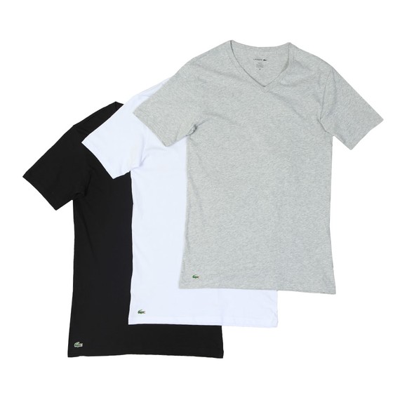 Lacoste 3 Pack V Neck T-Shirts | Masdings