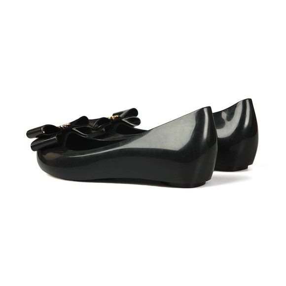 Vivienne Westwood Anglomania X Melissa Womens Black Ultragirl 22 Bow Orb Shoe main image