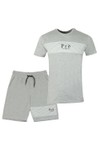 Pre London Mens Grey Ripple Twin Set