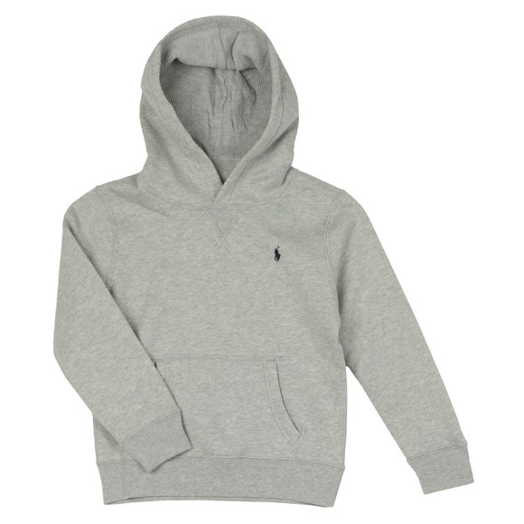 Polo Ralph Lauren Boys Grey Boys Overhead Fleece Hoody main image