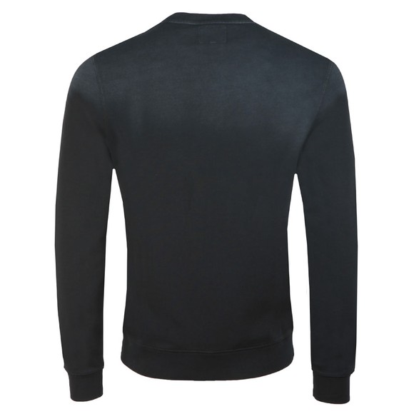 Kent & Curwen Mens Black Stone Roses Lemon Patch Sweatshirt #3