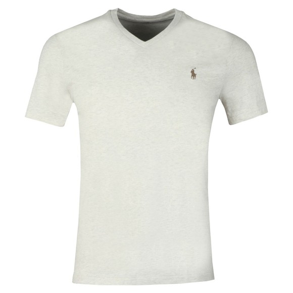 ralph lauren v neck t shirt mens white
