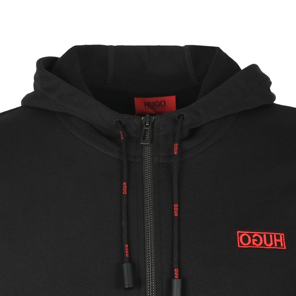 HUGO Mens Black Daple 194 Hoody #2
