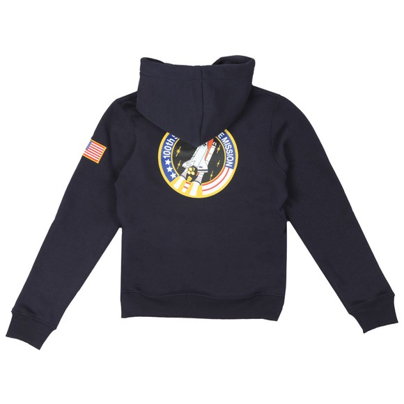 Alpha Industries Boys Blue Boys Space Shuttle Hoody main image