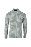 Lyle & Scott Mens Green Gingham Shirt