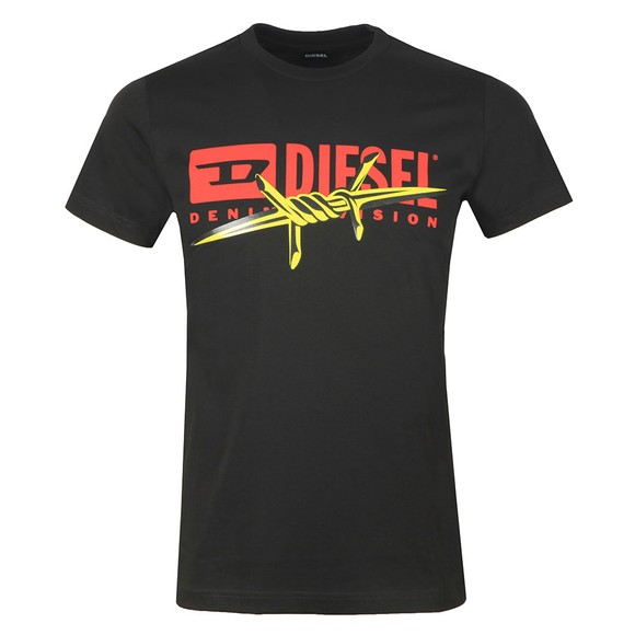 Diesel Mens Black Diego BX2 T Shirt main image