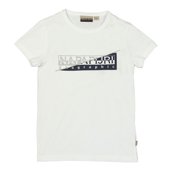 Napapijri Boys White Boys Saky T Shirt main image