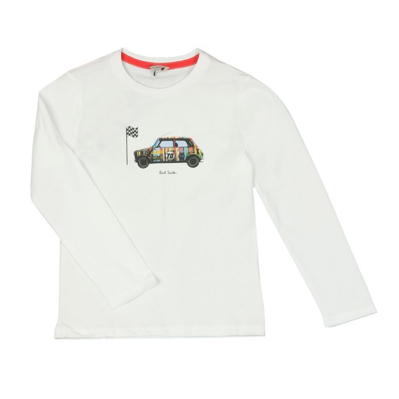 Paul Smith Junior Boys White Vidone T Shirt main image