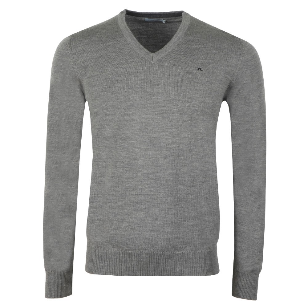 J.Lindeberg Lymann Grey Jumper | Oxygen 