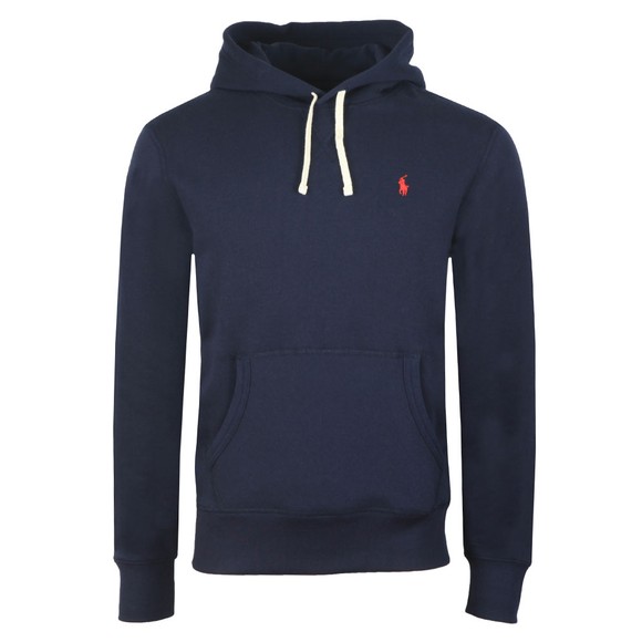 Polo Ralph Lauren Mens Blue Overhead Fleece Hoody main image