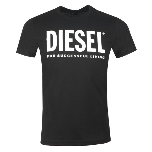 Diesel Mens Black Diego Logo T Shirt #1