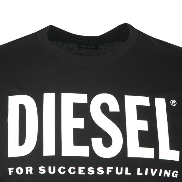 Diesel Mens Black Diego Logo T Shirt #2