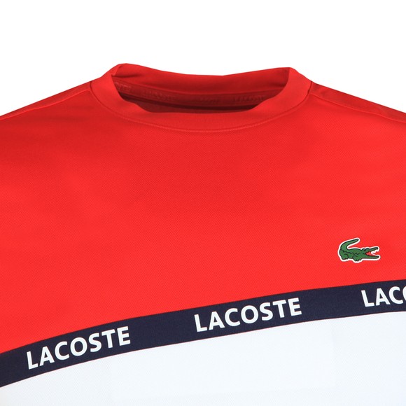 Lacoste Sport Mens Red TH8427 T-Shirt #2