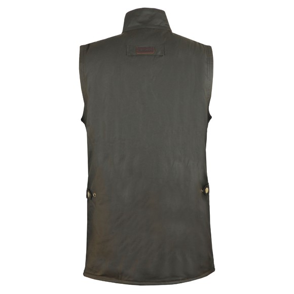 Barbour Sporting Mens Green Westmorland Wax Waistcoat main image