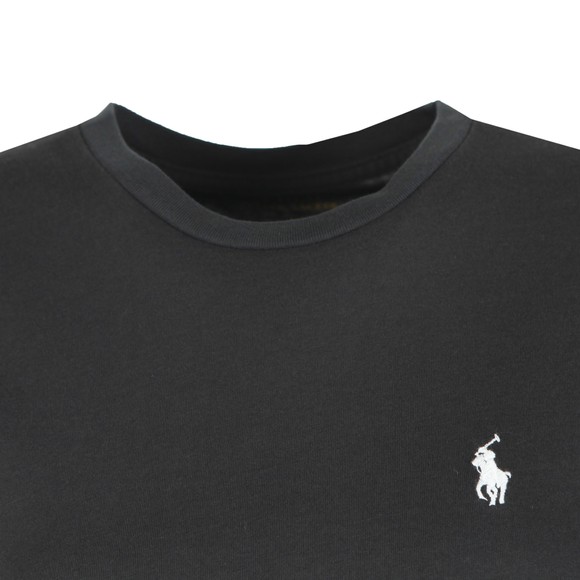 Polo Ralph Lauren Womens Black Basic Crew T Shirt #2
