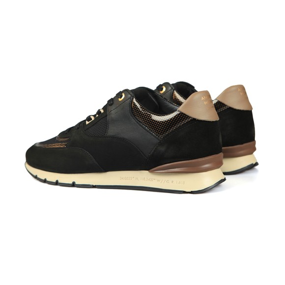 android homme belter metallic trainers