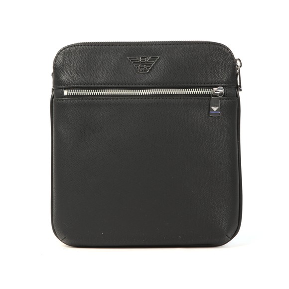 Emporio Armani Plain Leather Shoulder Bag Oxygen Clothing