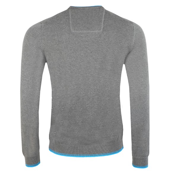 BOSS Mens Grey Athleisure Rimex Jumper #3