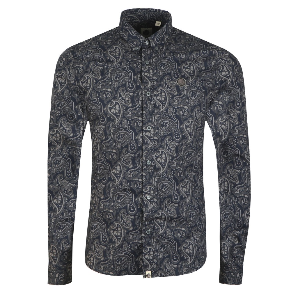 Pretty Green Paisley Print Shirt Masdings