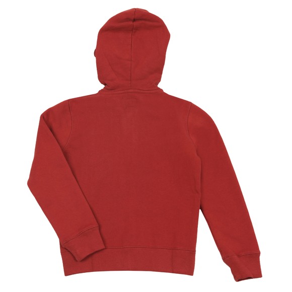 C.P. Company Undersixteen Boys Red Full Zip Goggle Hoody main image