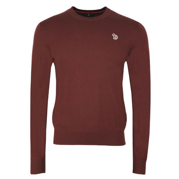 PS Paul Smith Mens Red Crew Neck Jumper main image