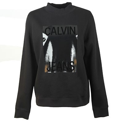 calvin klein high neck sweatshirt