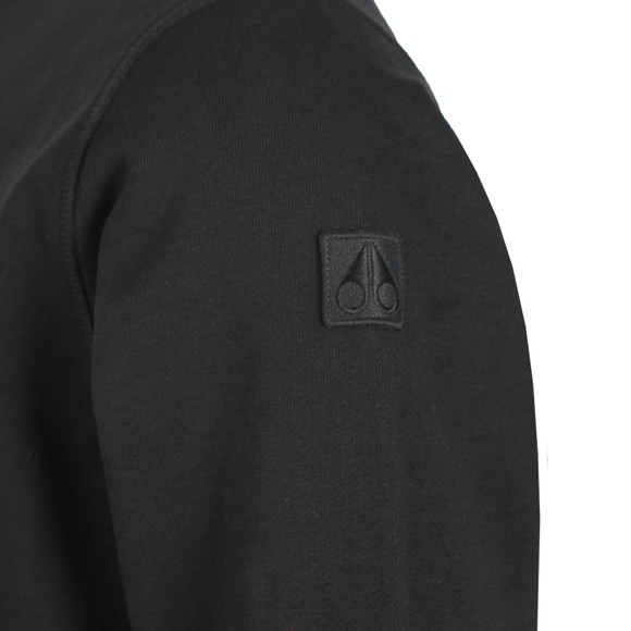 Moose Knuckles Mens Black Logo Sweatshirt #2
