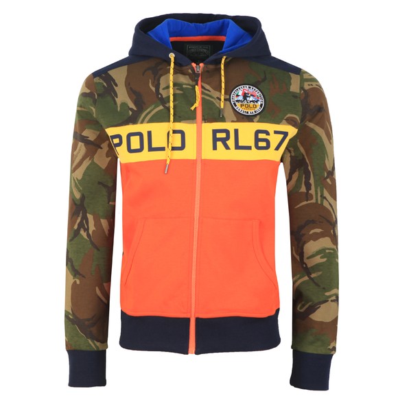 Polo Ralph Lauren Mens Multicoloured Polo Sportsman Camo Hoody main image