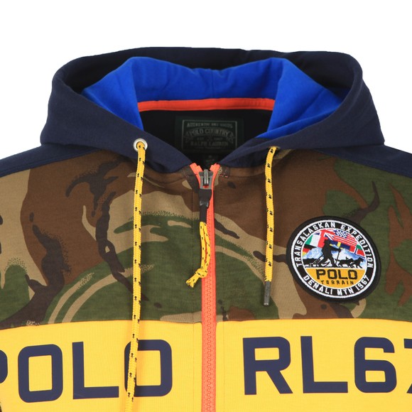 Polo Ralph Lauren Mens Multicoloured Polo Sportsman Camo Hoody main image