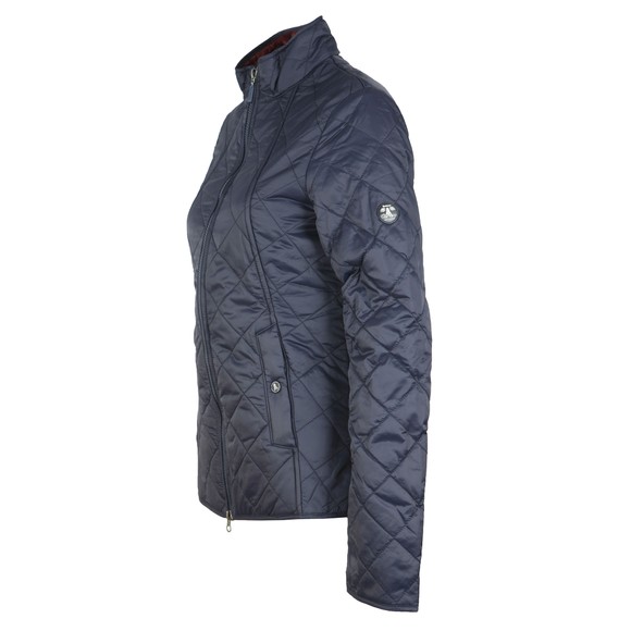 Barbour Lifestyle Womens Blue Backstay Quilt Jacket #2