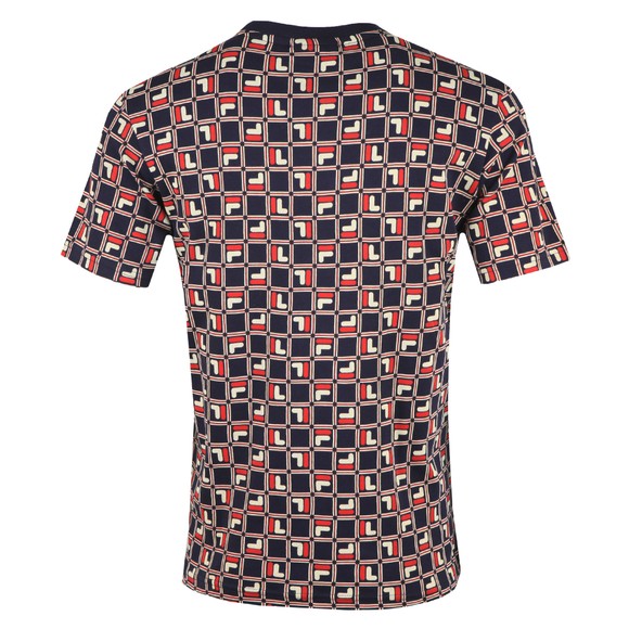 Fila Mens Blue AOP T-Shirt main image