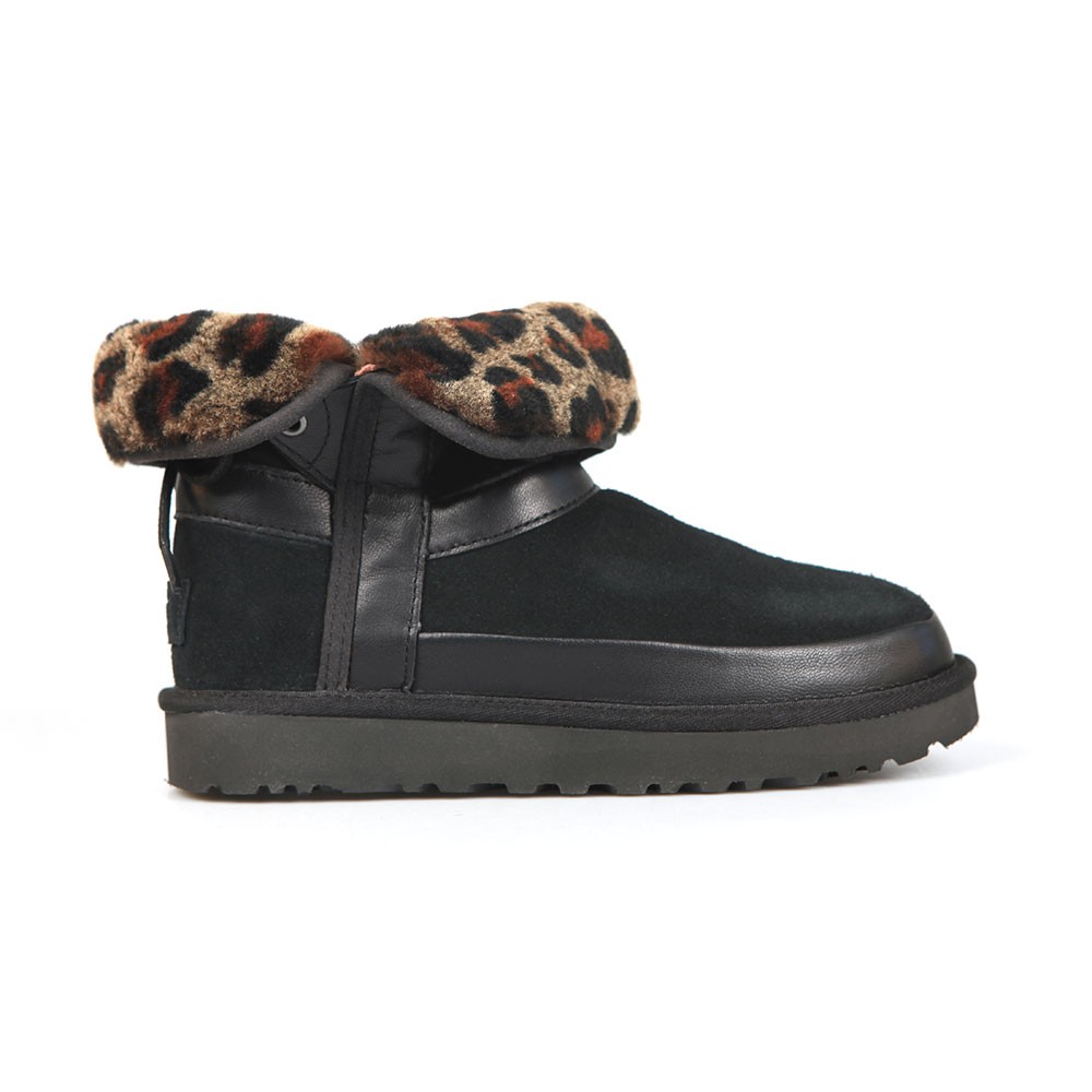 ugg leopard lined boots