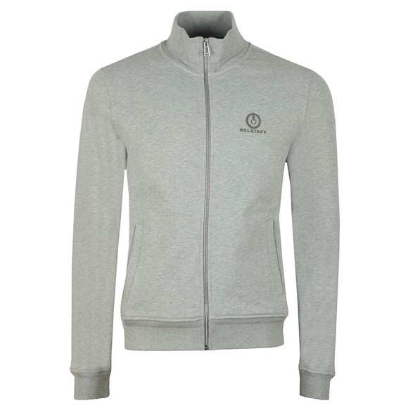 Belstaff Mens Grey Zip Through Sweatshirt #1