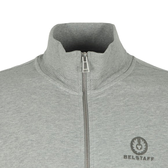 Belstaff Mens Grey Zip Through Sweatshirt #2