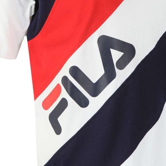 Fila Womens Blue Striped T-Shirt #2