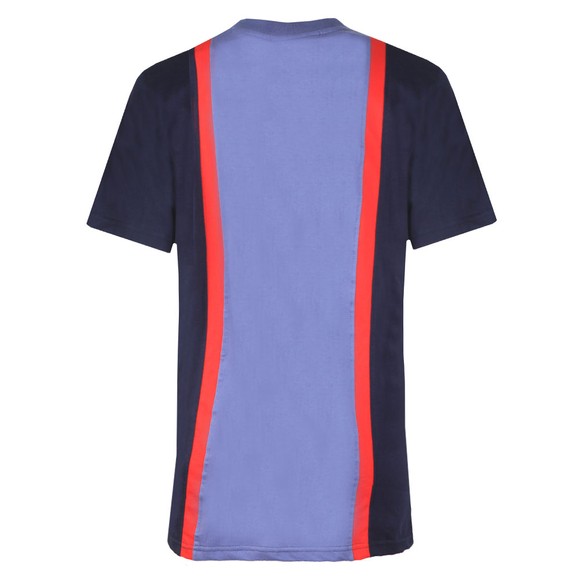 Fila Womens Blue Colour Block T-Shirt #3