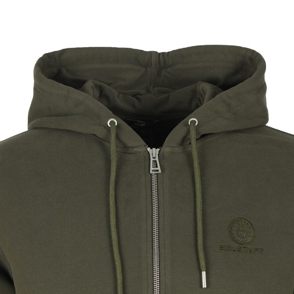 Belstaff Mens Green Full Zip Hoodie main image