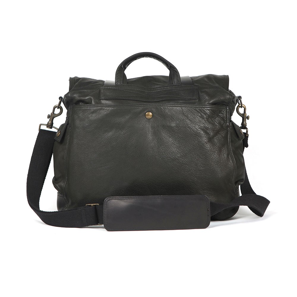 Belstaff Leather Colonial Messenger Bag Masdings
