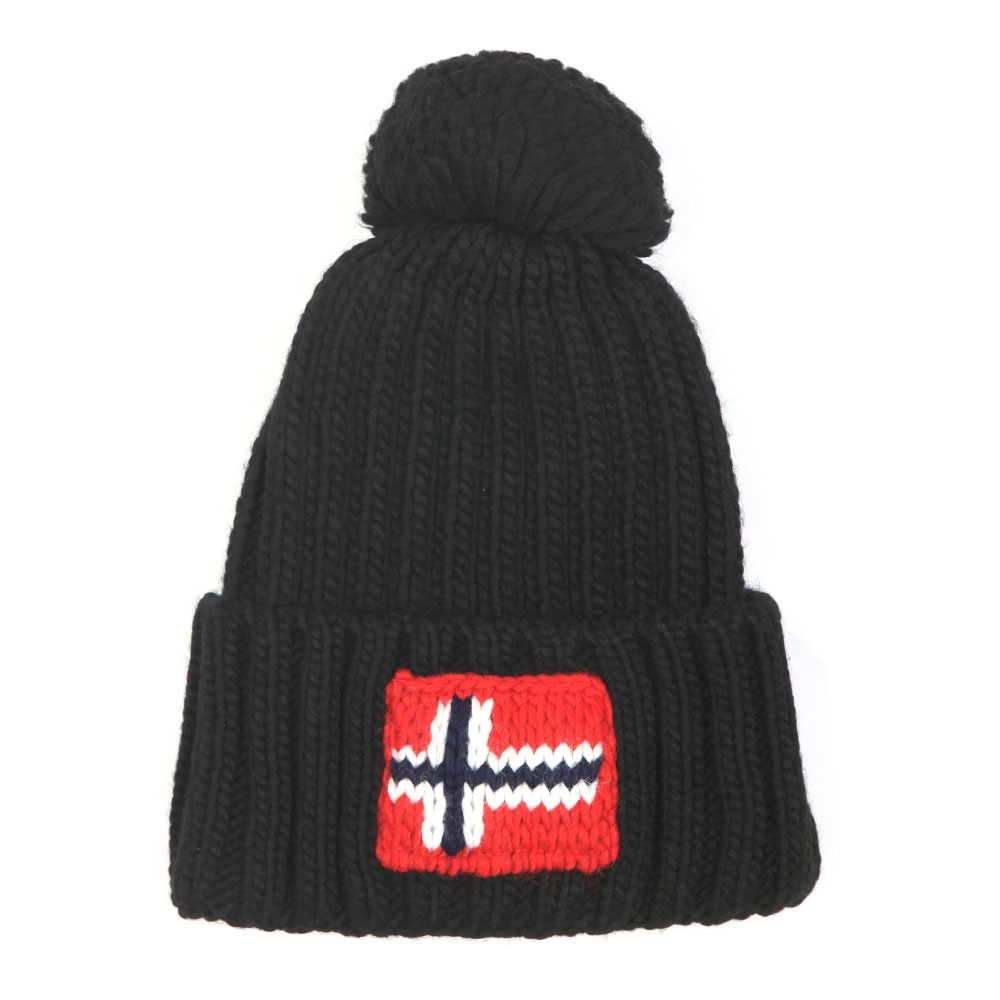 black napapijri hat