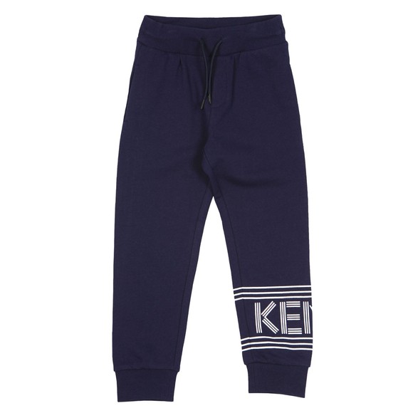 Kenzo Kids Boys Blue Sport Logo Jogger #1