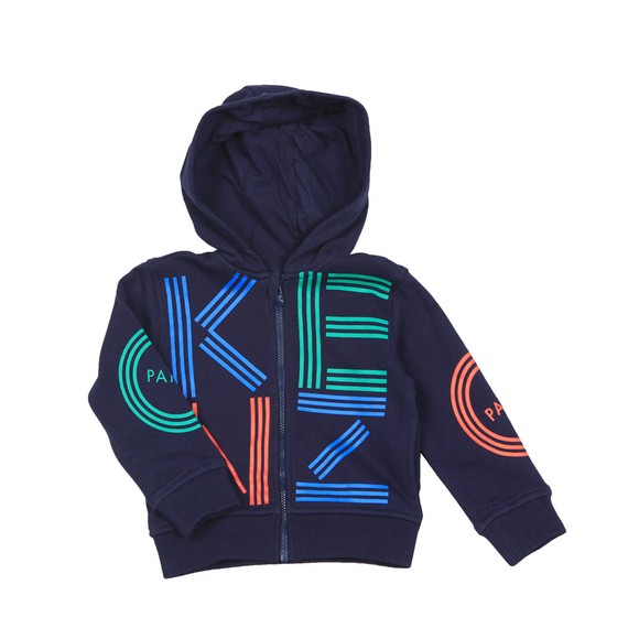 Kenzo Kids Boys Blue Sport Line Zip Hoody main image