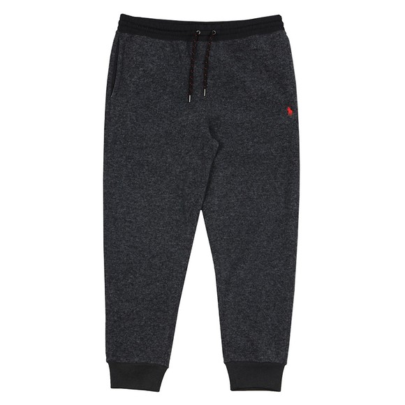 Polo Ralph Lauren Mens Black Fleece Jogger #1