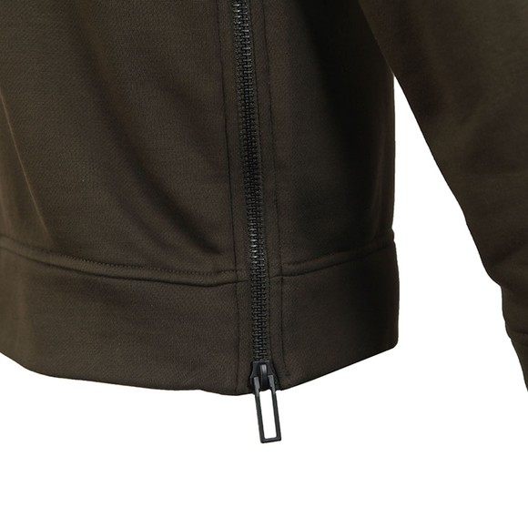 Emporio Armani Mens Green Overhead Large Logo Hoody #2