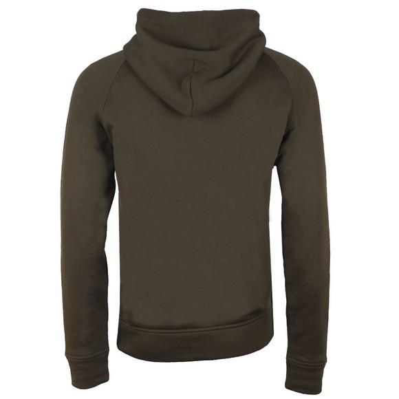 Emporio Armani Mens Green Overhead Large Logo Hoody #3