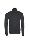 Gant Mens Grey Super Fine Lambswool Zip Jumper