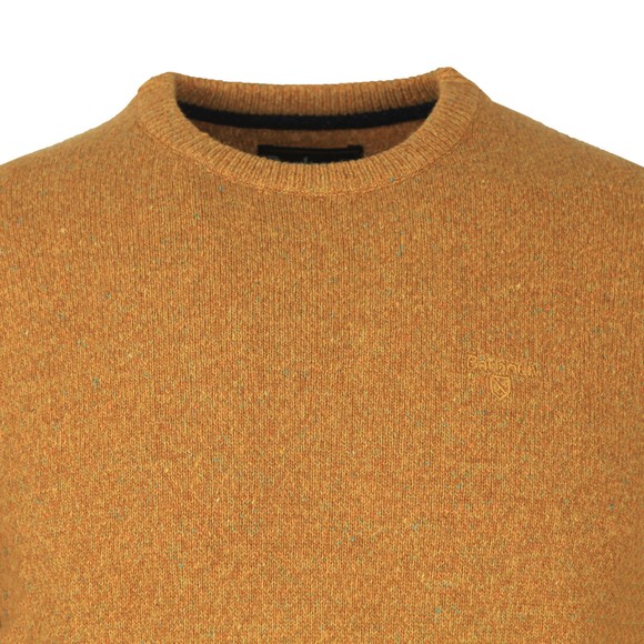 Barbour Lifestyle Mens Orange Tisbury Crew Jumper main image