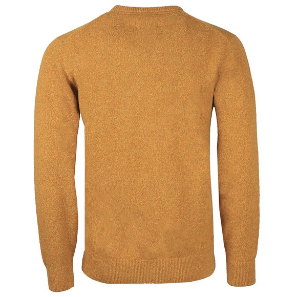 Barbour Lifestyle Mens Orange Tisbury Crew Jumper main image