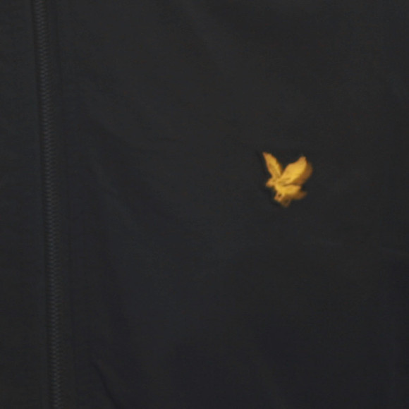 Lyle & Scott Mens Black Lyle & Scott Black Shell Jacket main image